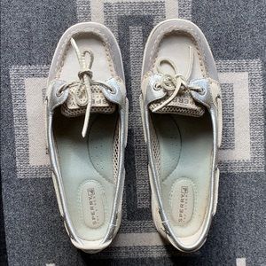GUC leather Sperry Top-Sider boat shoes 6.5M